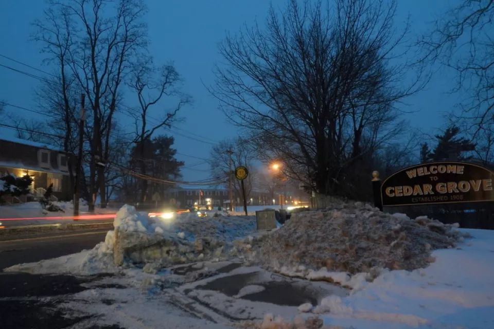 Image of Welcome to Cedar Grove sign